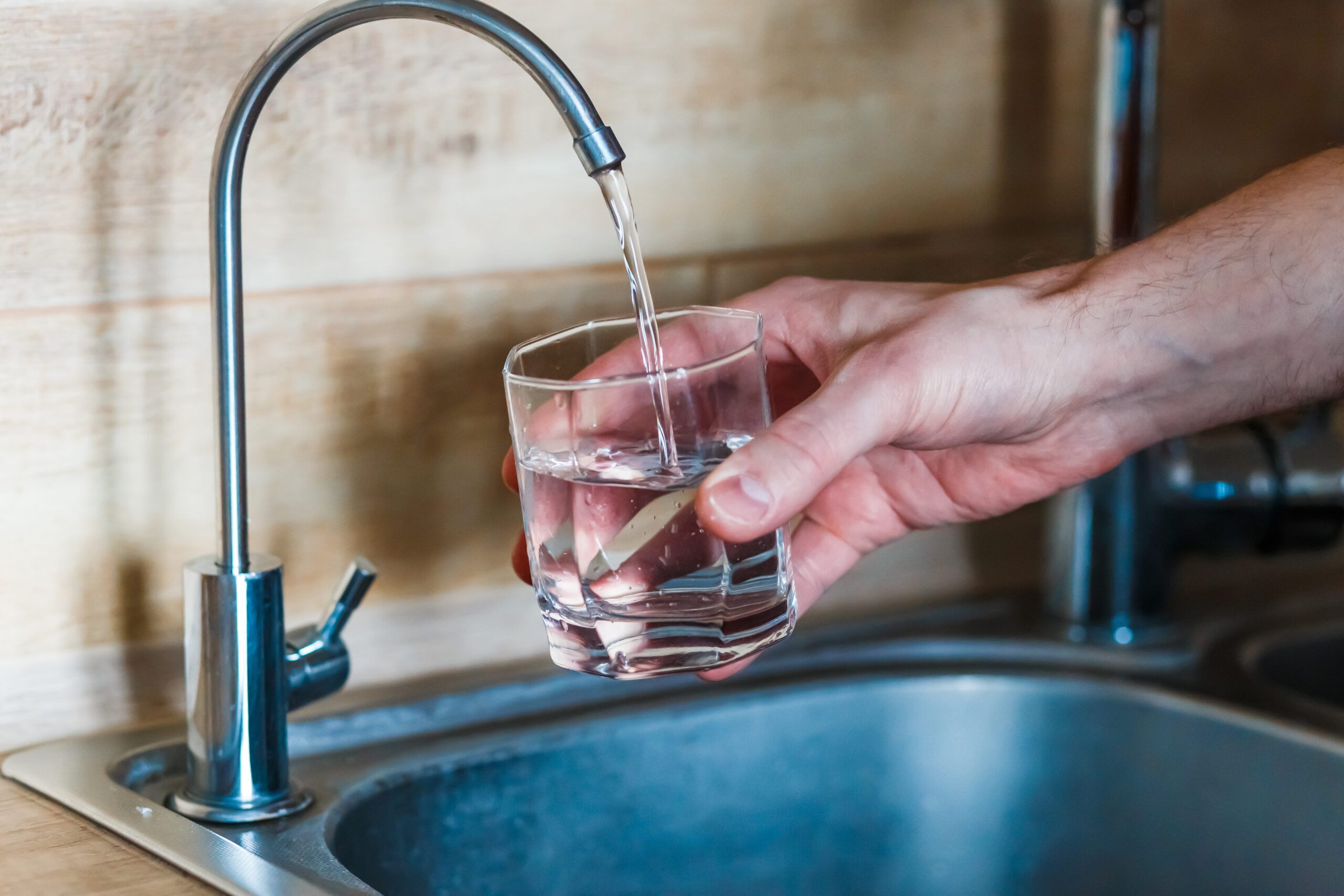filtered tap water