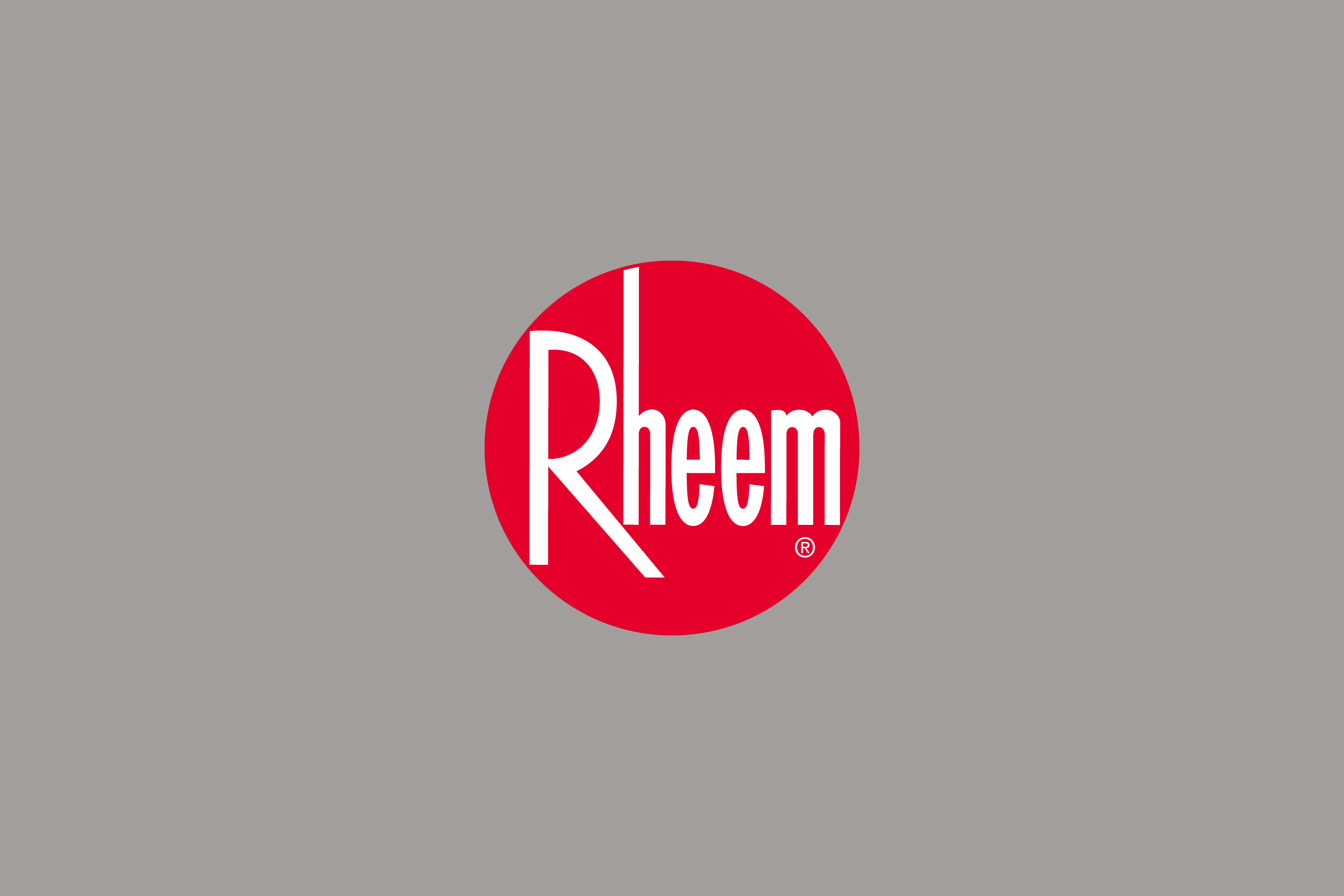 rheem water heater logo